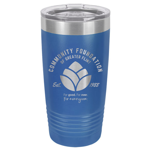 Community Foundation of Greater Flint Engraved 20 oz Ringneck Tumbler