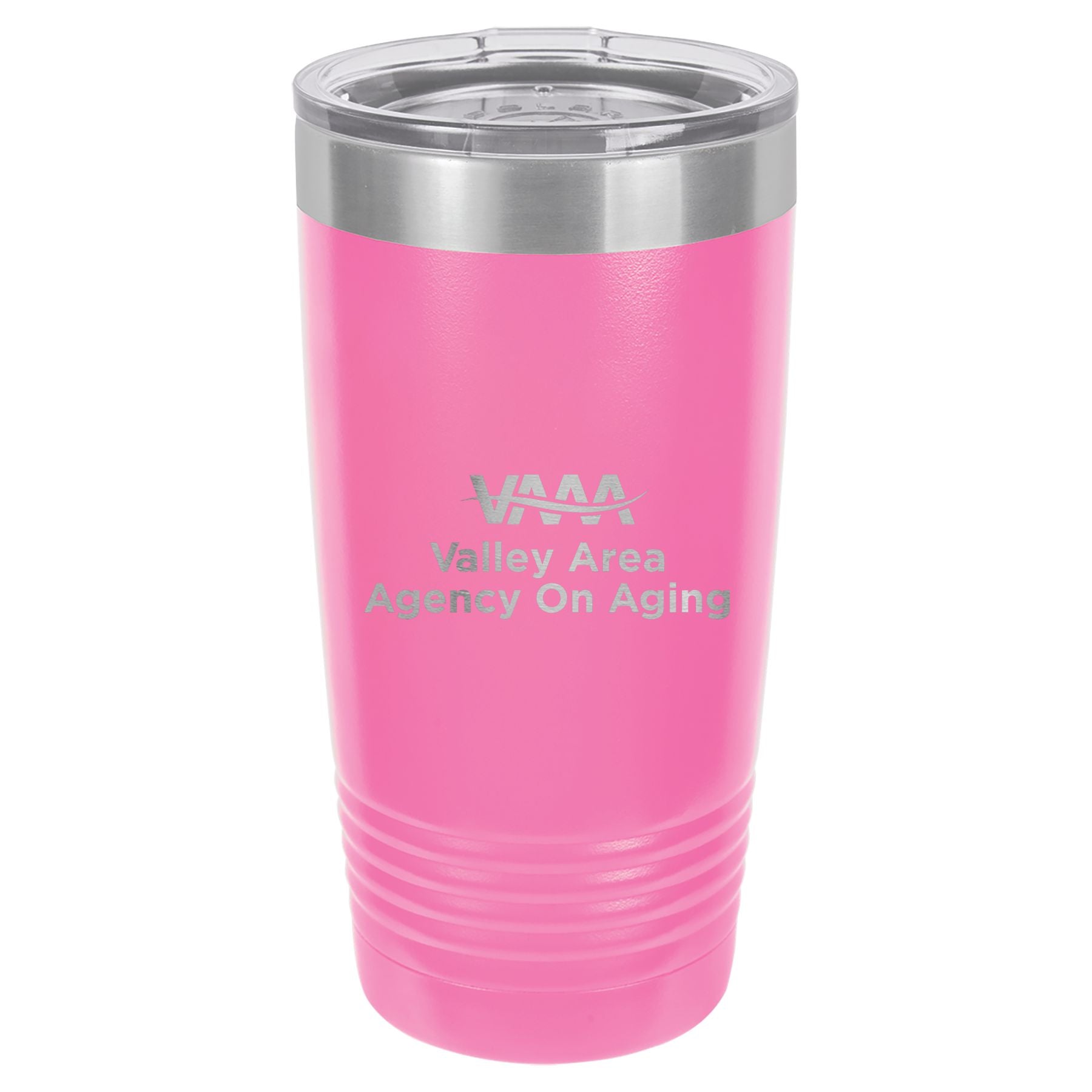 Valley Area Agency on Aging Engraved 20 oz Ringneck Tumbler