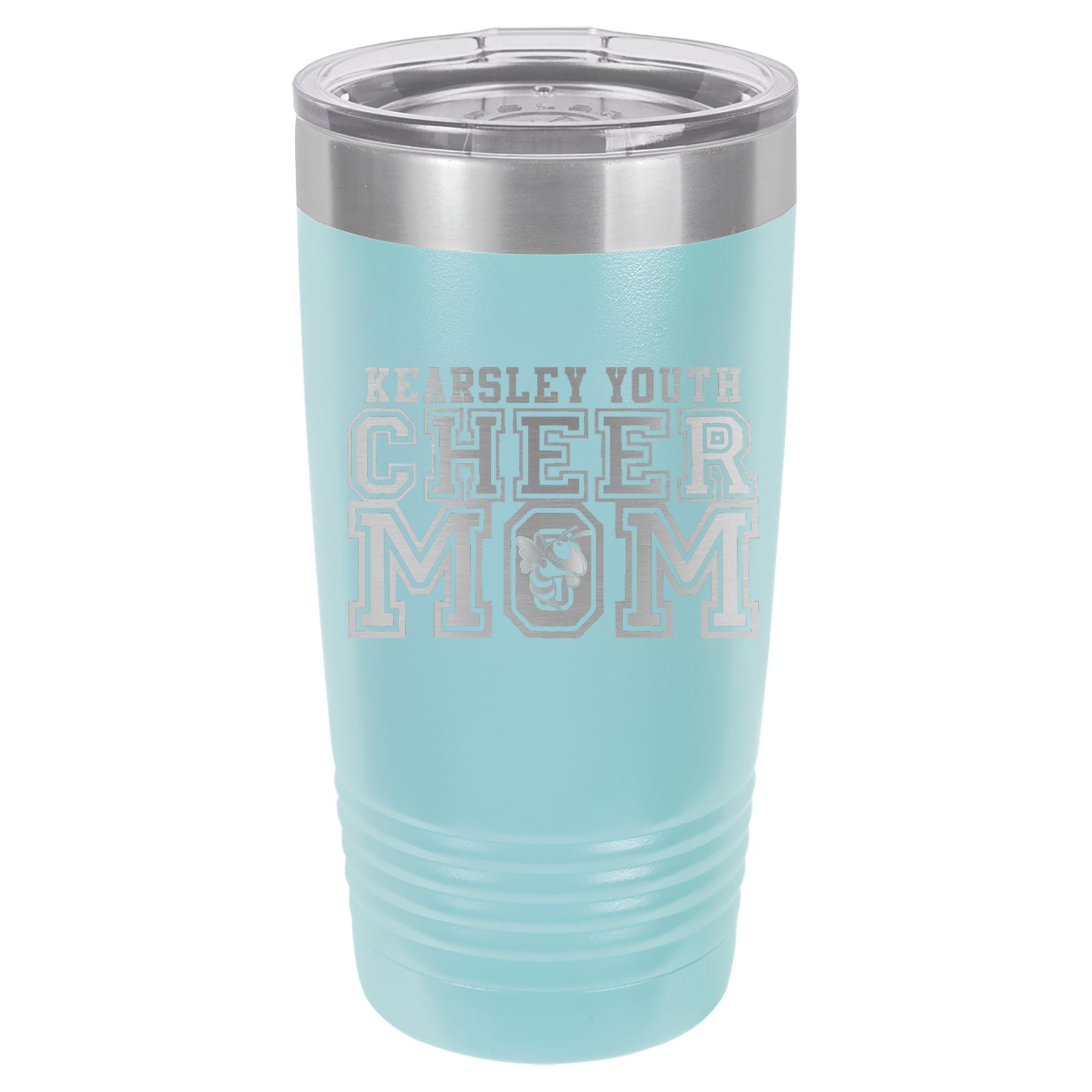 Kearsley Cheer Mom Engraved 20 oz Ringneck Tumbler