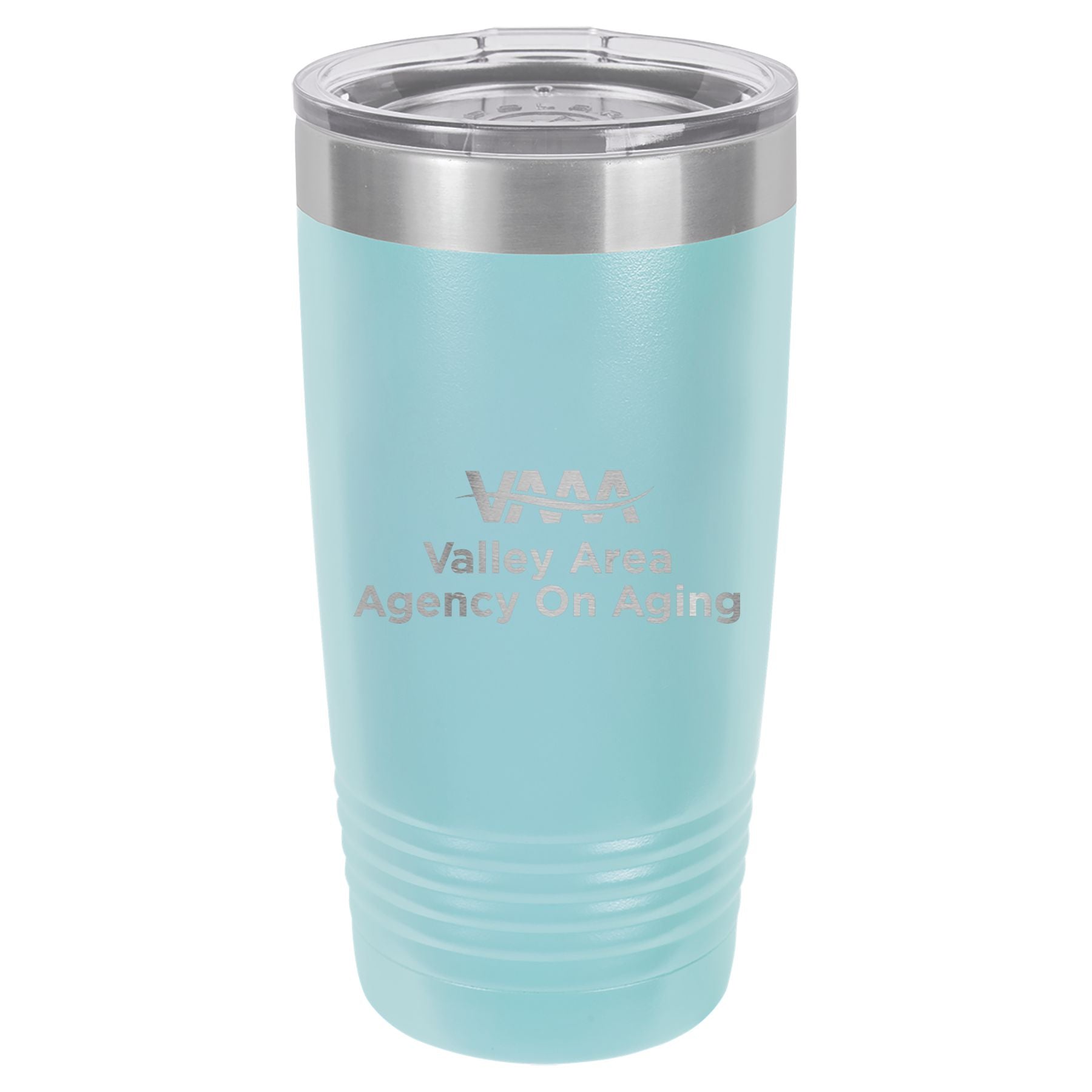 Valley Area Agency on Aging Engraved 20 oz Ringneck Tumbler