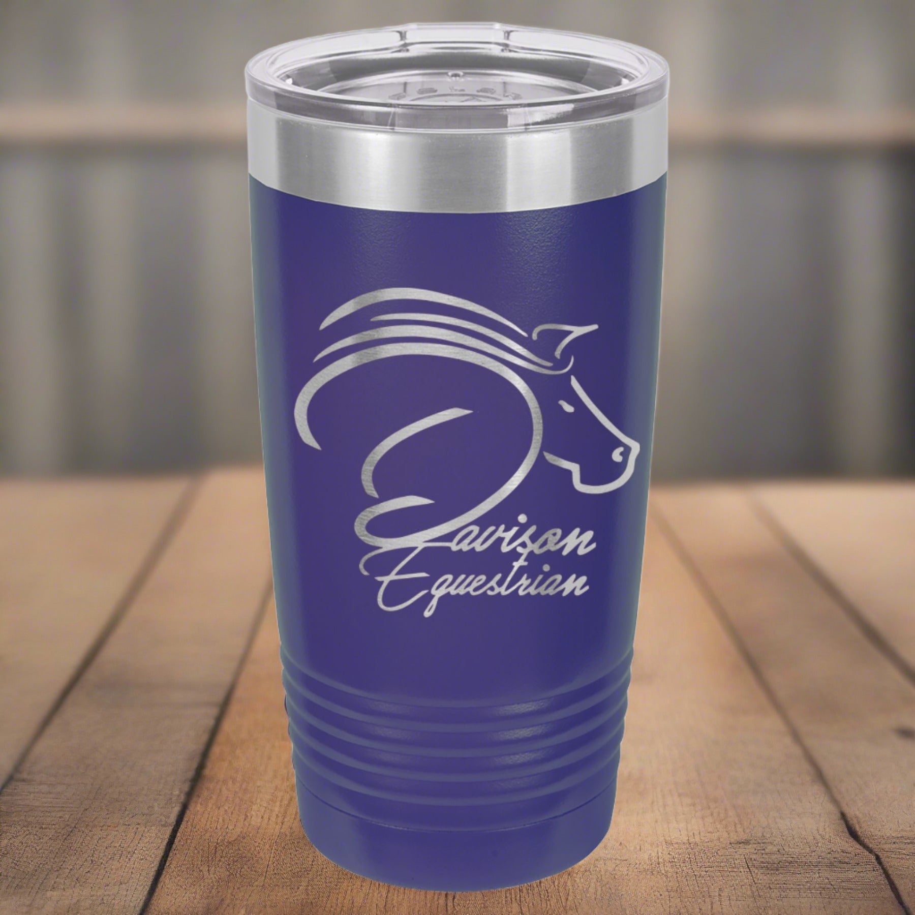 Davison Equestrian Engraved 20 oz Ringneck Tumbler
