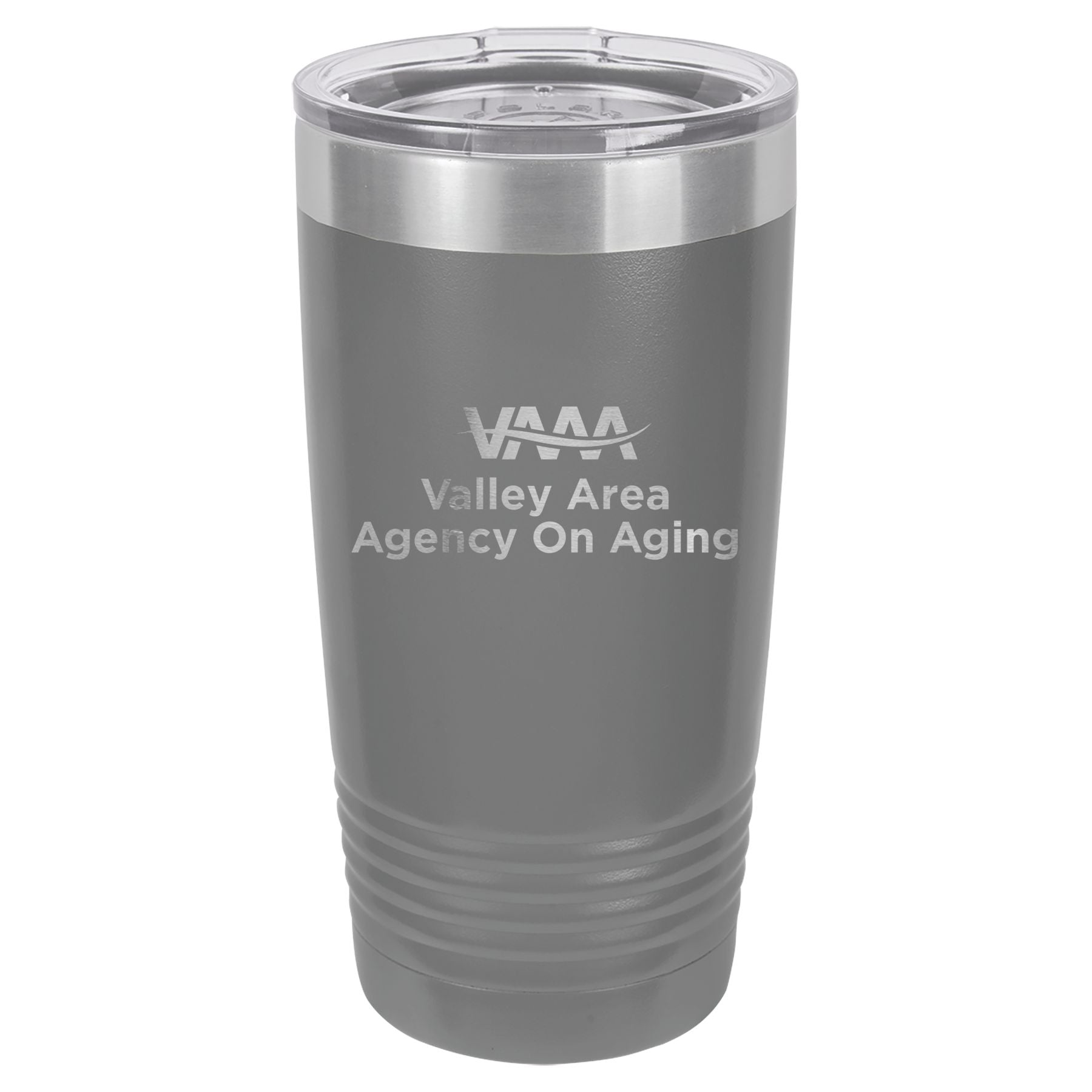 Valley Area Agency on Aging Engraved 20 oz Ringneck Tumbler