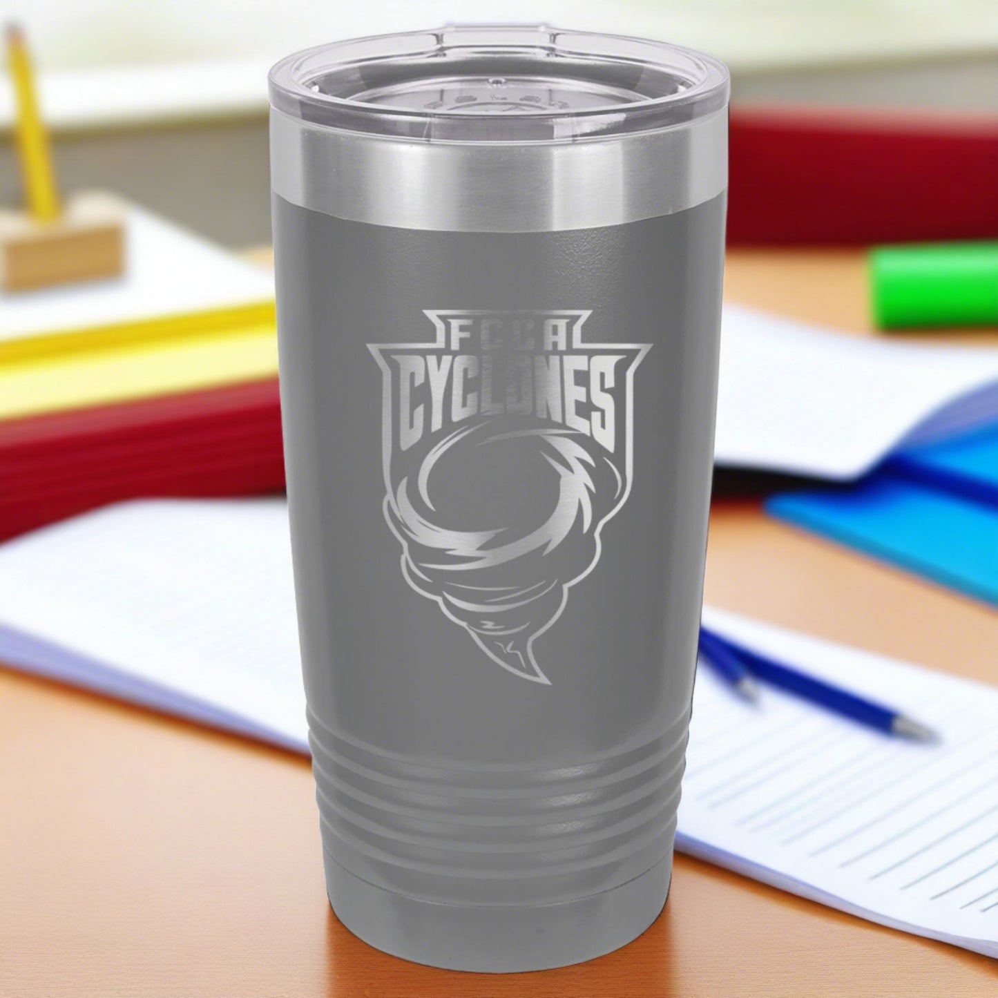 FCCA Engraved 20oz Ringneck Tumbler