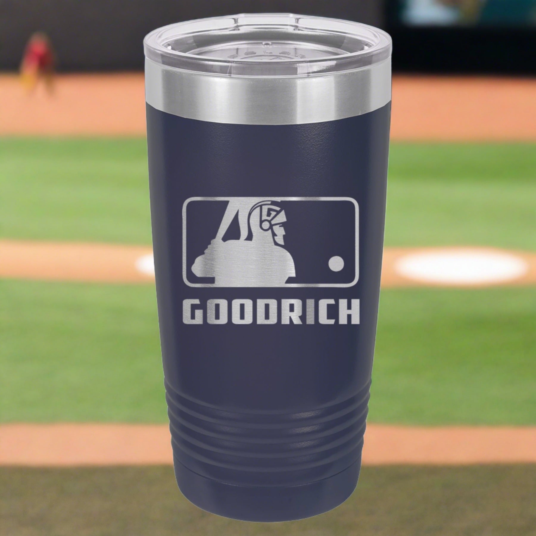 Goodrich Baseball Engraved 20oz Ringneck Tumbler
