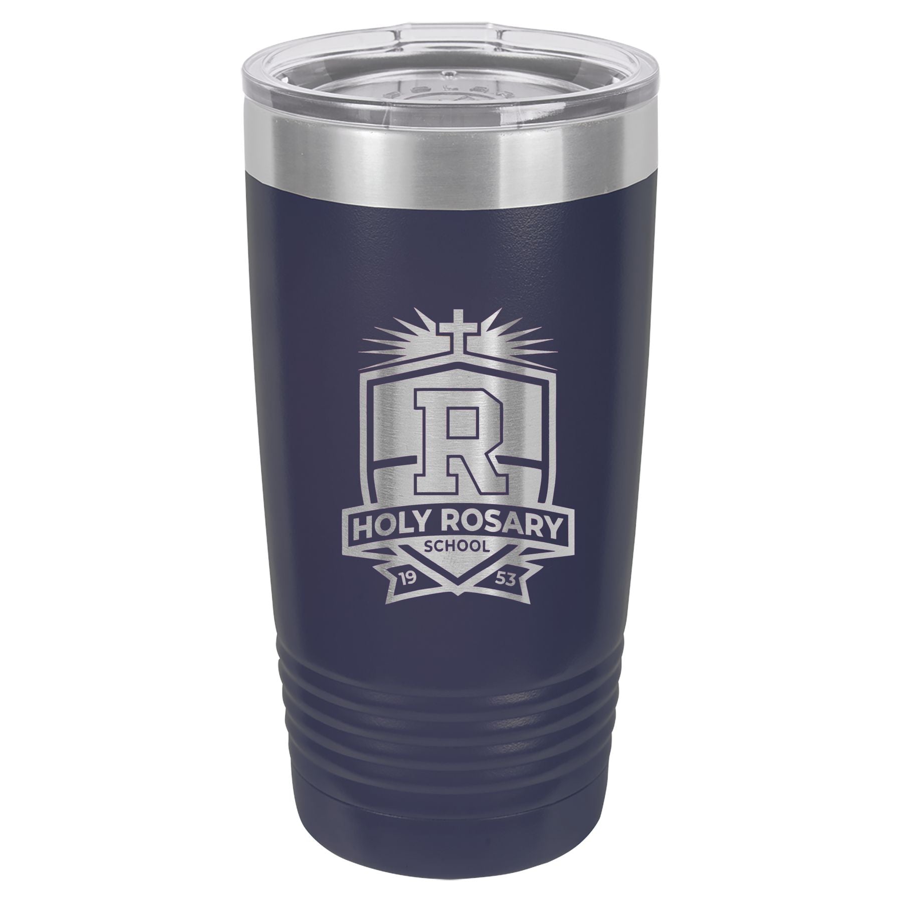 Holy Rosary Engraved 20 oz Ringneck Tumbler