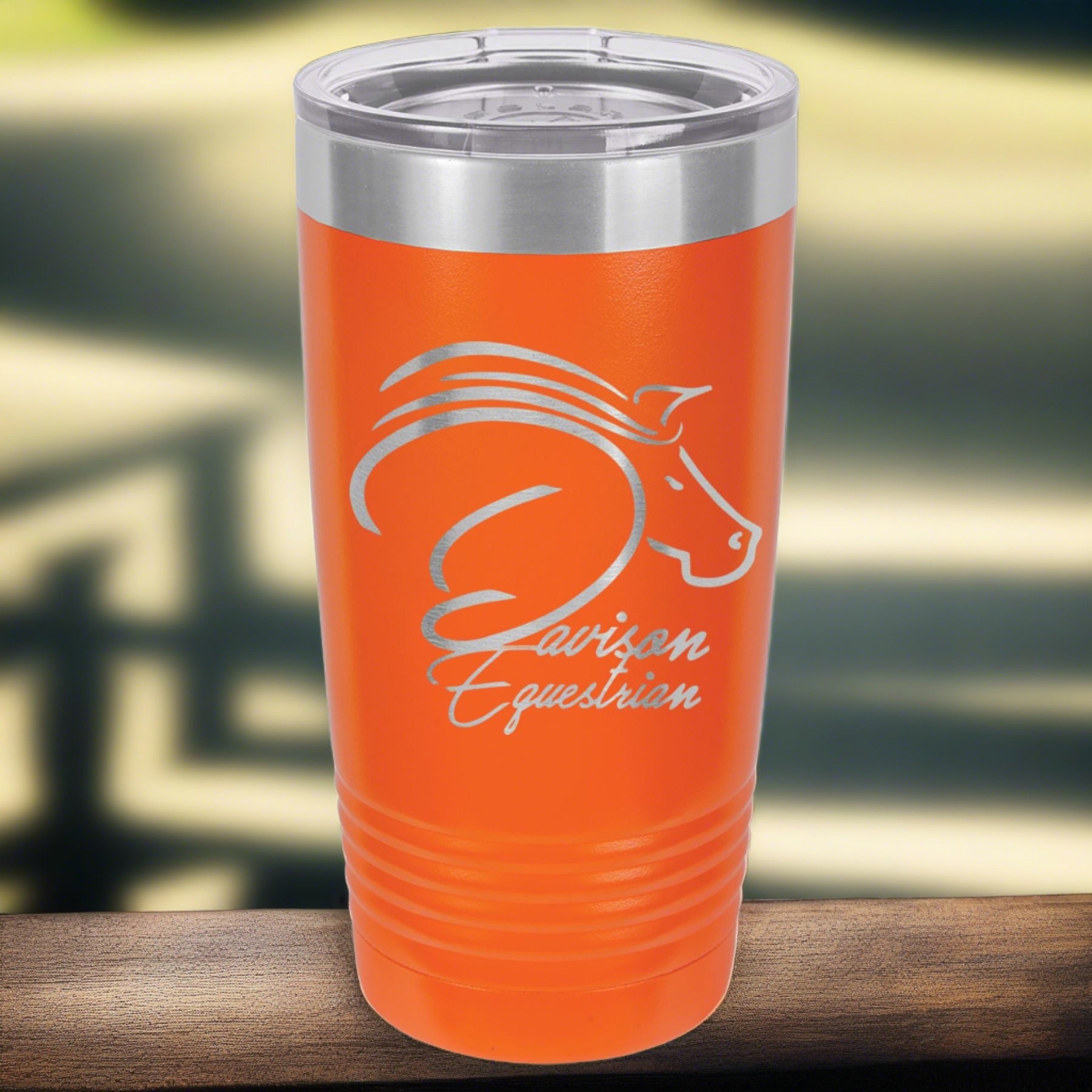Davison Equestrian Engraved 20 oz Ringneck Tumbler