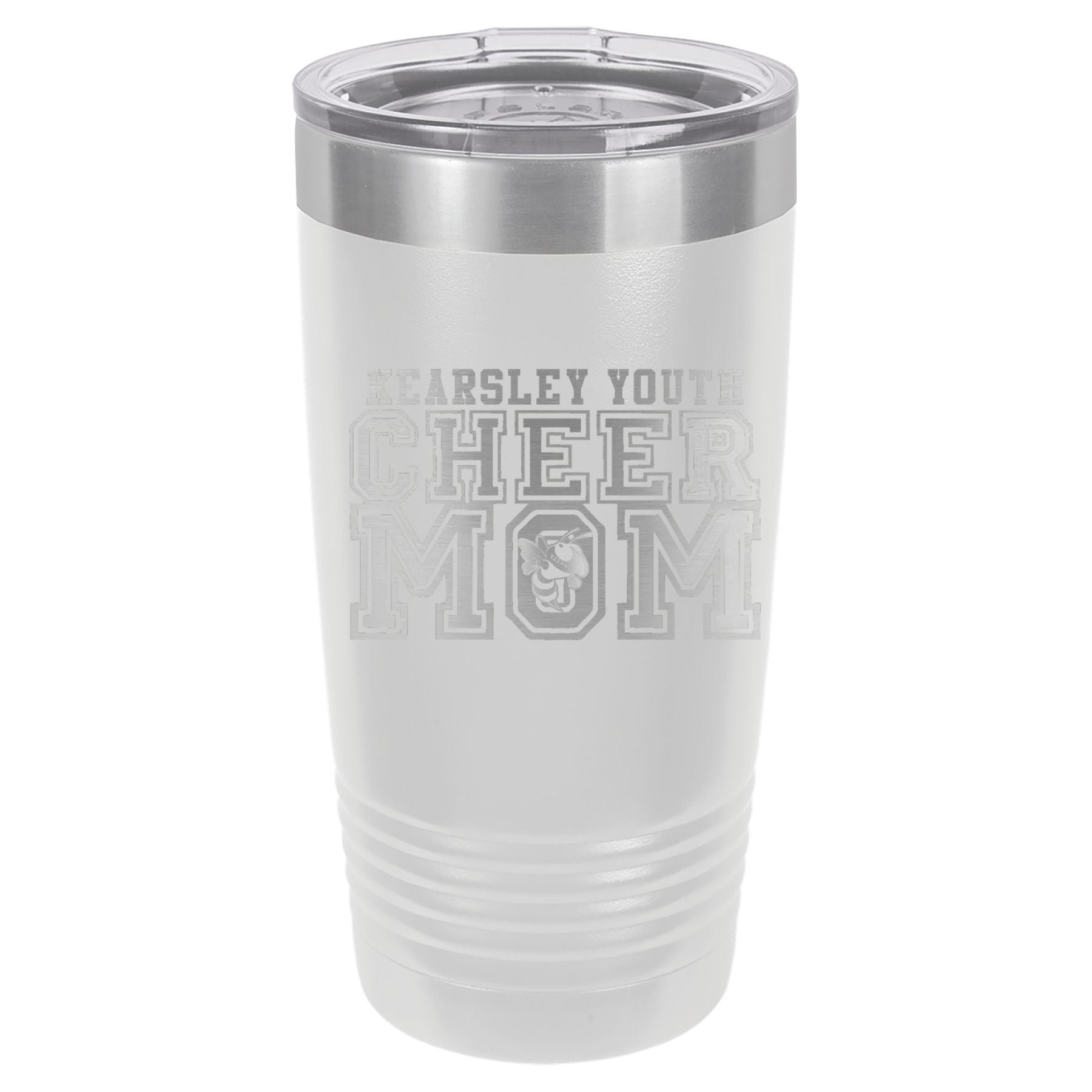 Kearsley Cheer Mom Engraved 20 oz Ringneck Tumbler