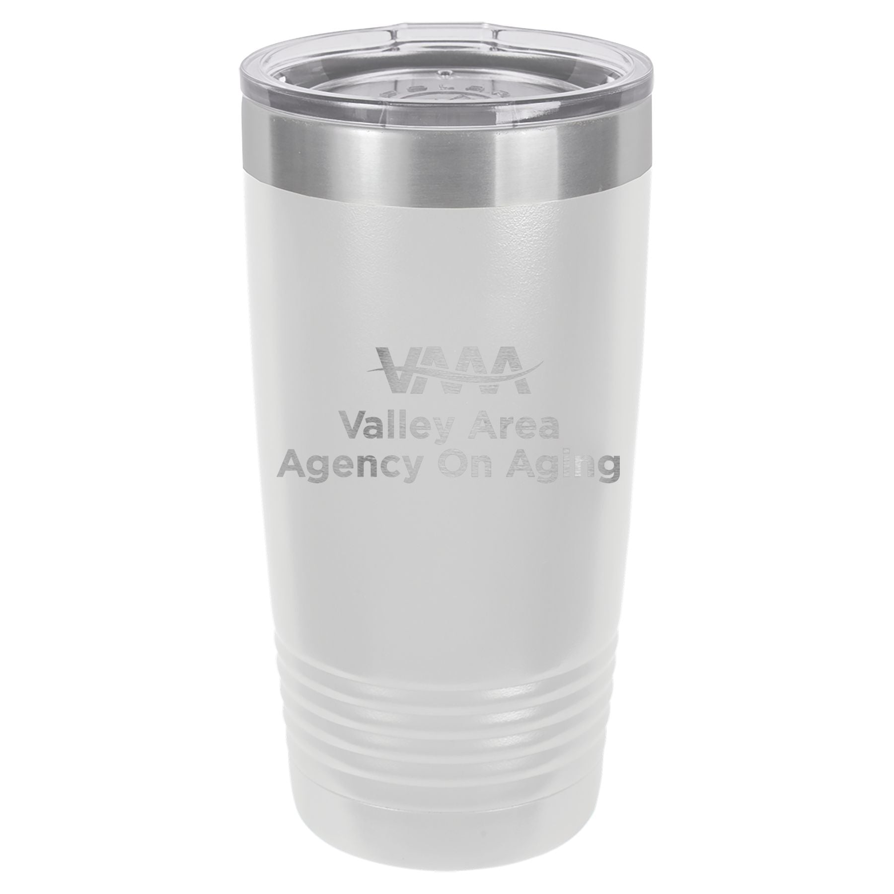 Valley Area Agency on Aging Engraved 20 oz Ringneck Tumbler