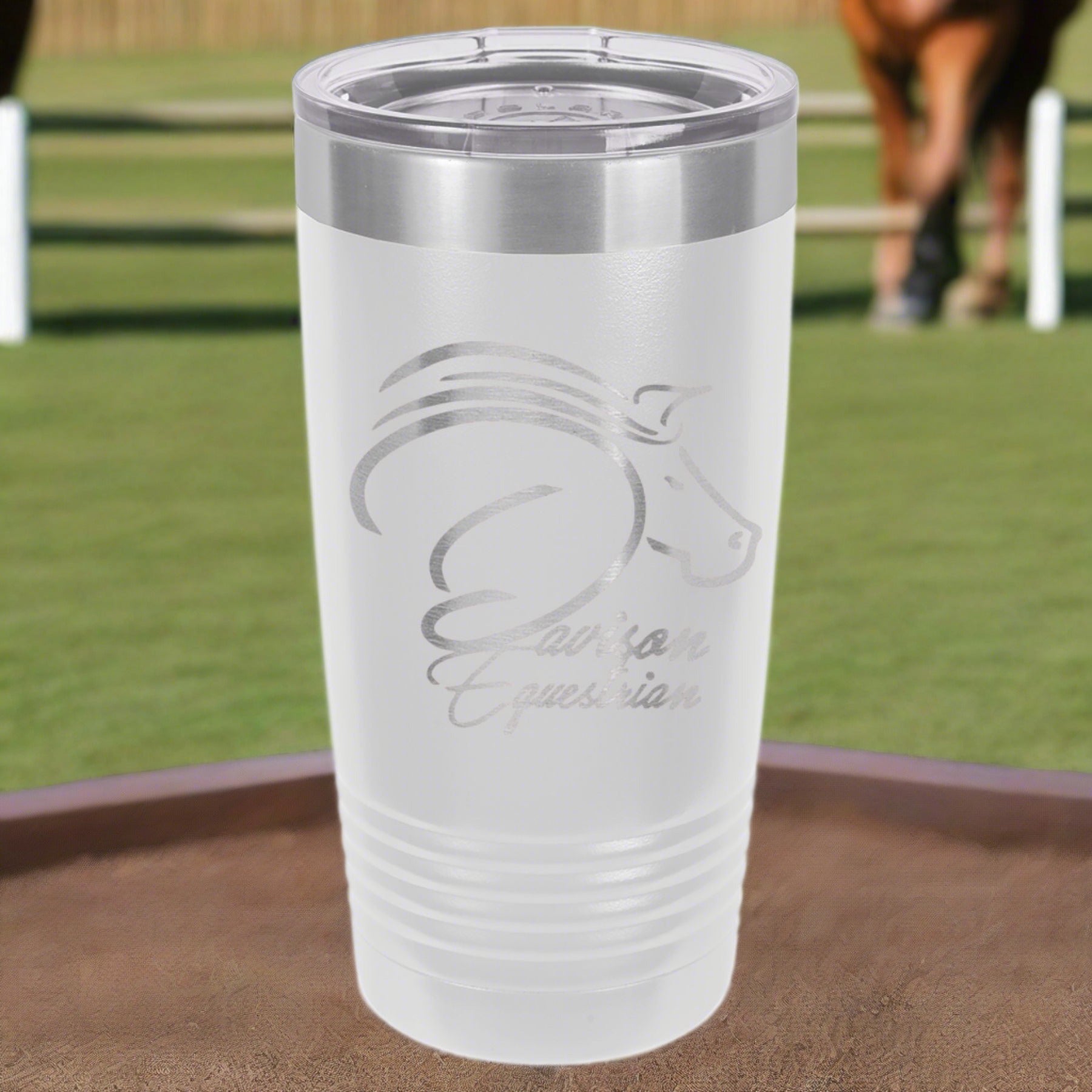Davison Equestrian Engraved 20 oz Ringneck Tumbler