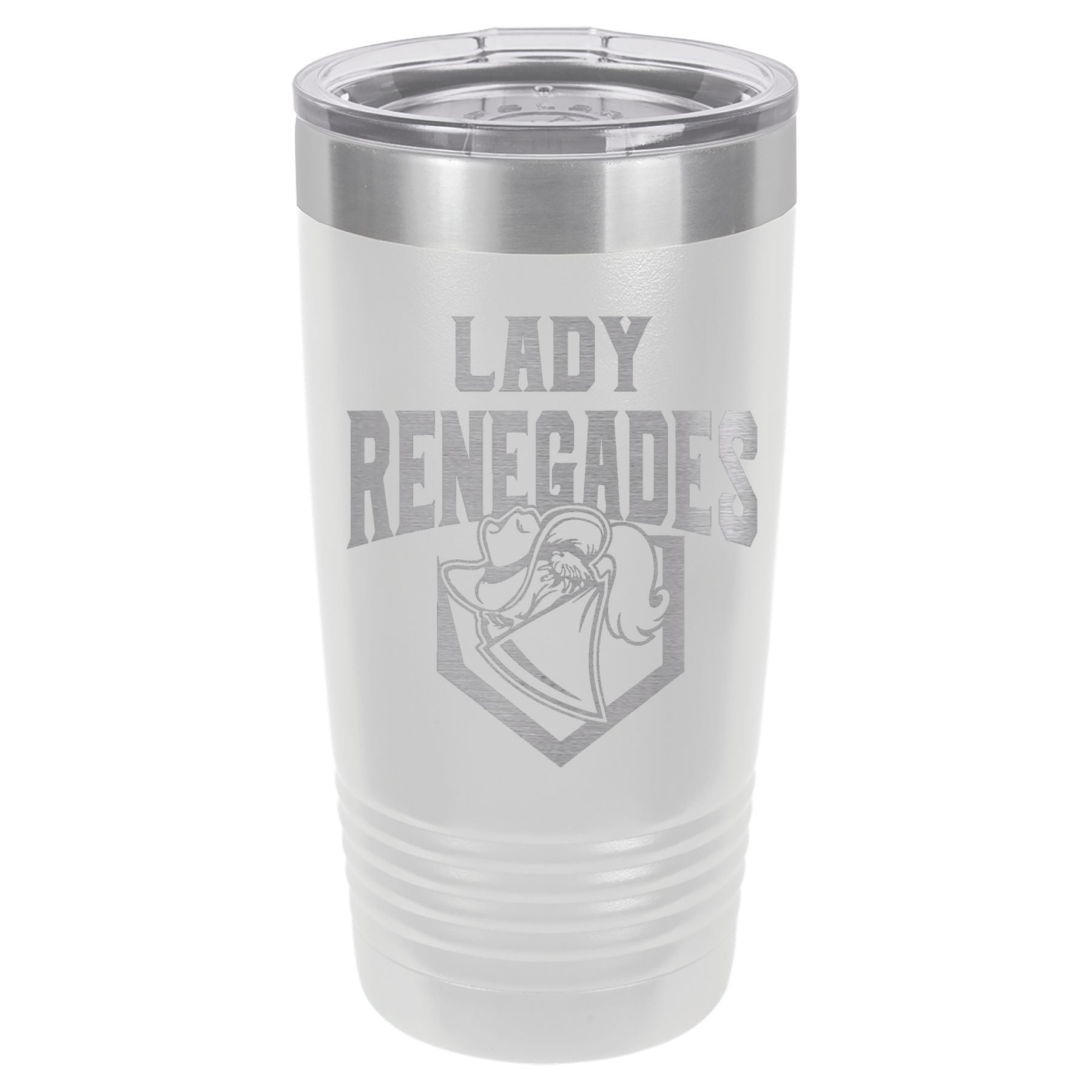 Lady Renegades Engraved 20 oz Ringneck Tumbler
