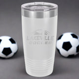 Lakeville Soccer Engraved 20oz Ringneck Tumbler