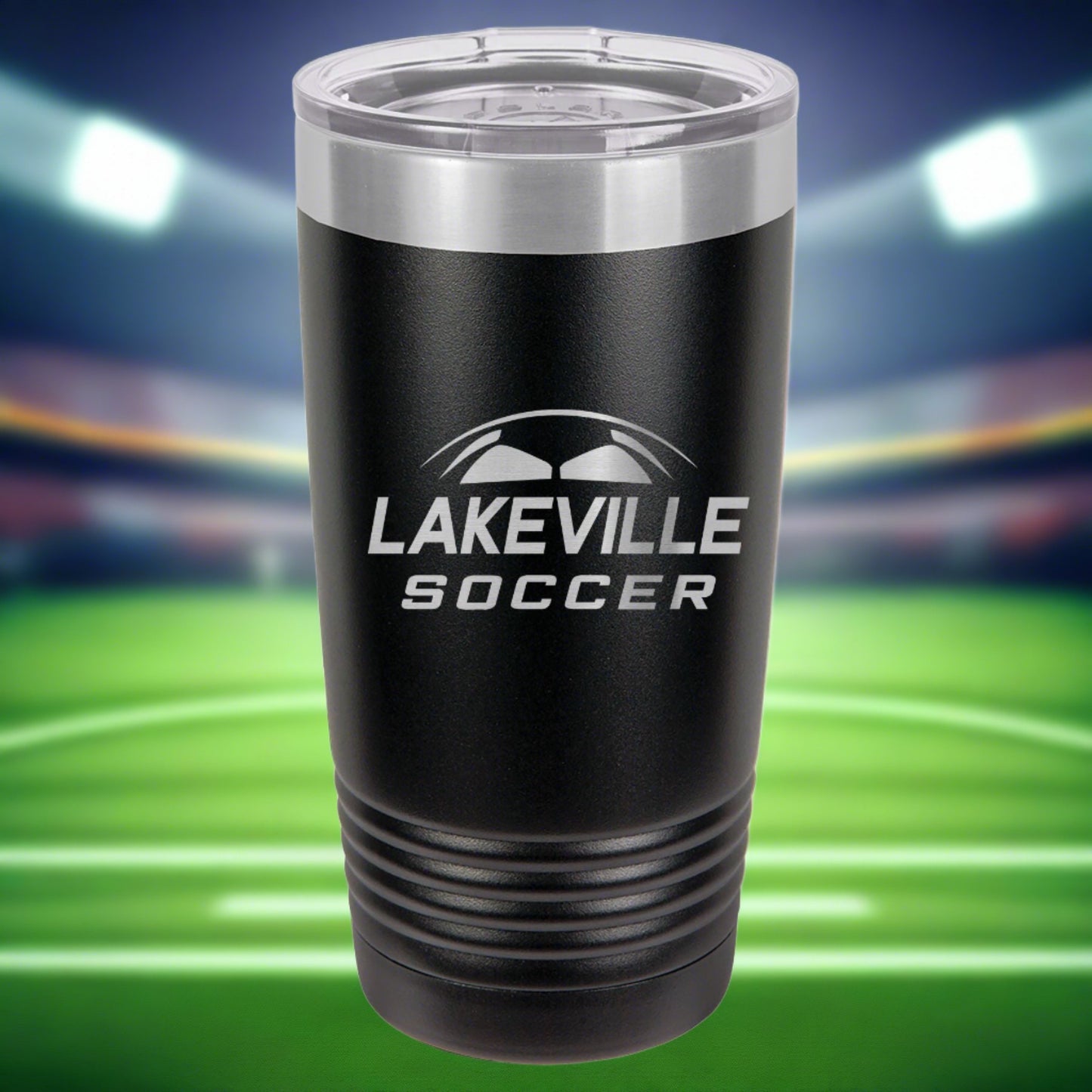 Lakeville Soccer Engraved 20oz Ringneck Tumbler