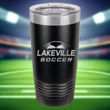 Lakeville Soccer Engraved 20oz Ringneck Tumbler