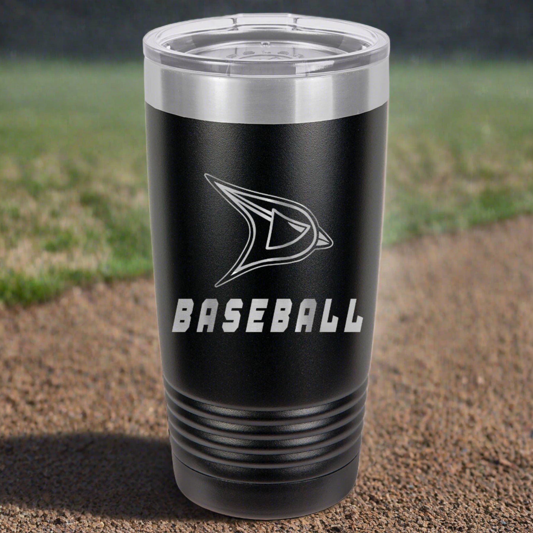 Davison Baseball Engraved 20oz Ringneck Tumbler