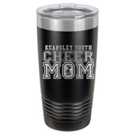 Kearsley Youth Cheer Mom Engraved 20 oz Ringneck Tumbler