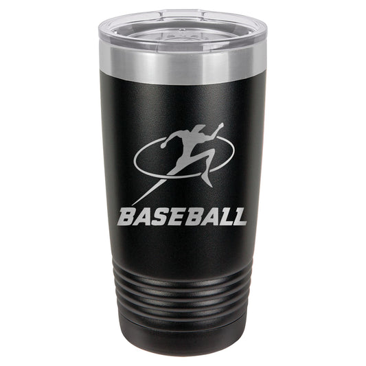 Legacy Baseball Engraved 20oz Ringneck Tumbler