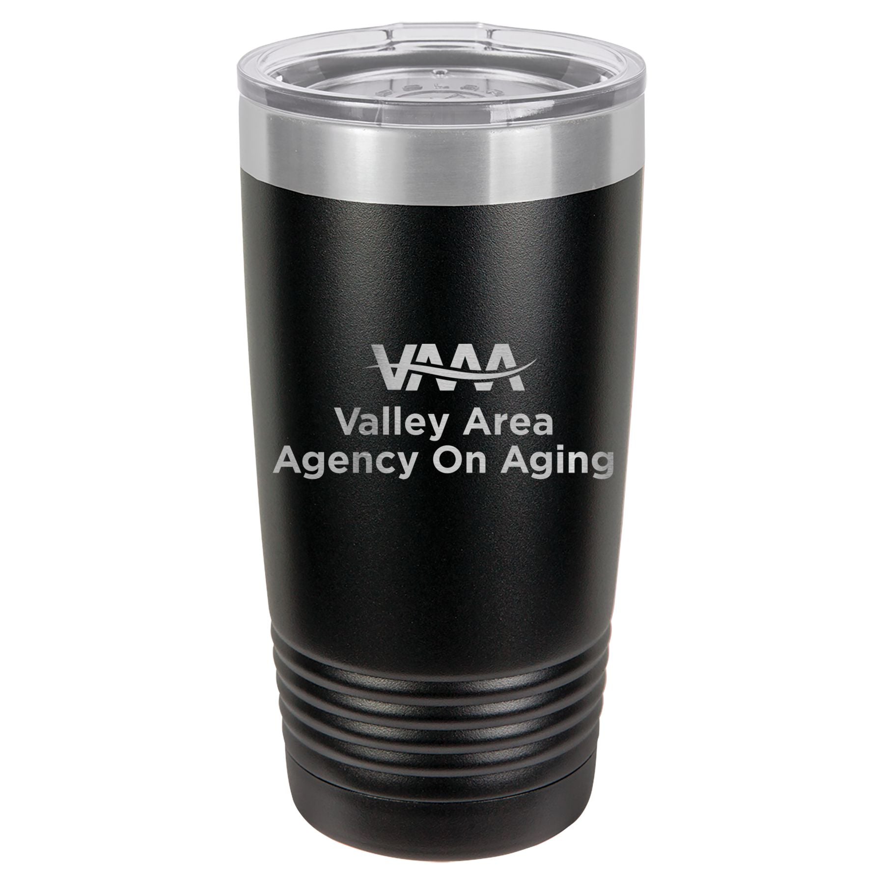 Valley Area Agency on Aging Engraved 20 oz Ringneck Tumbler