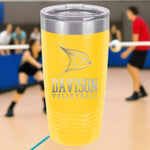 Davison Volleyball Engraved 20 oz Ringneck Tumbler