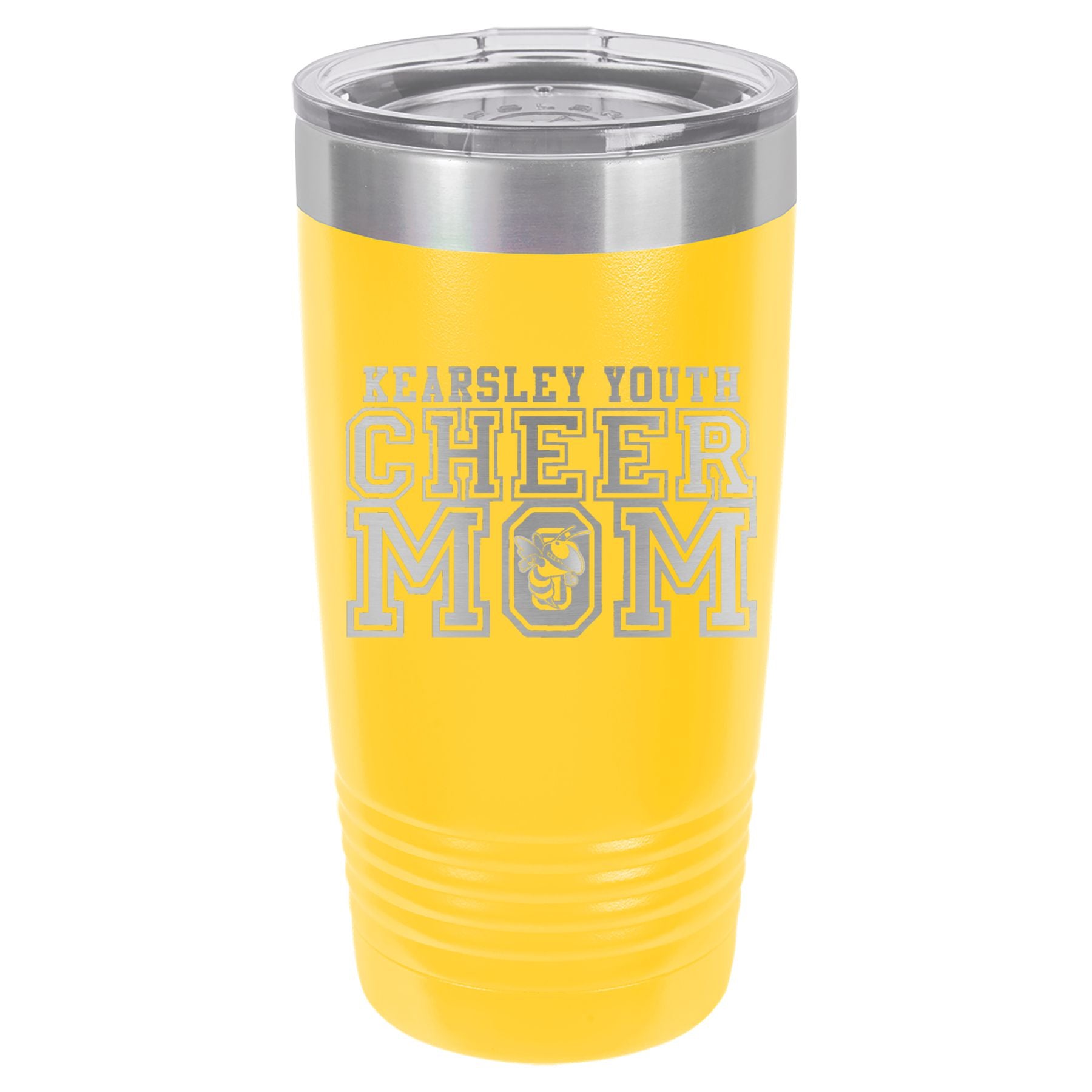 Kearsley Cheer Mom Engraved 20 oz Ringneck Tumbler