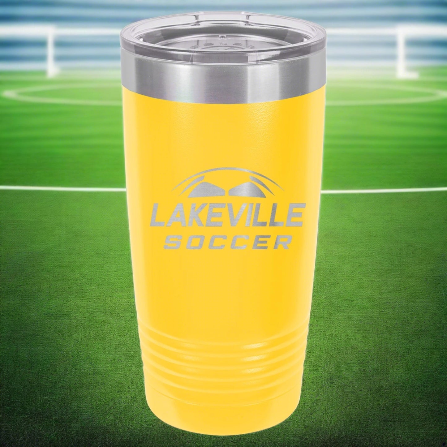 Lakeville Soccer Engraved 20oz Ringneck Tumbler