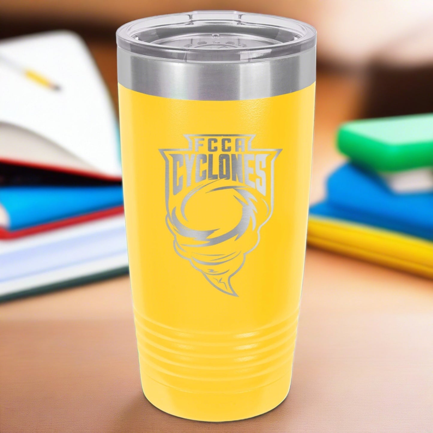 FCCA Engraved 20oz Ringneck Tumbler