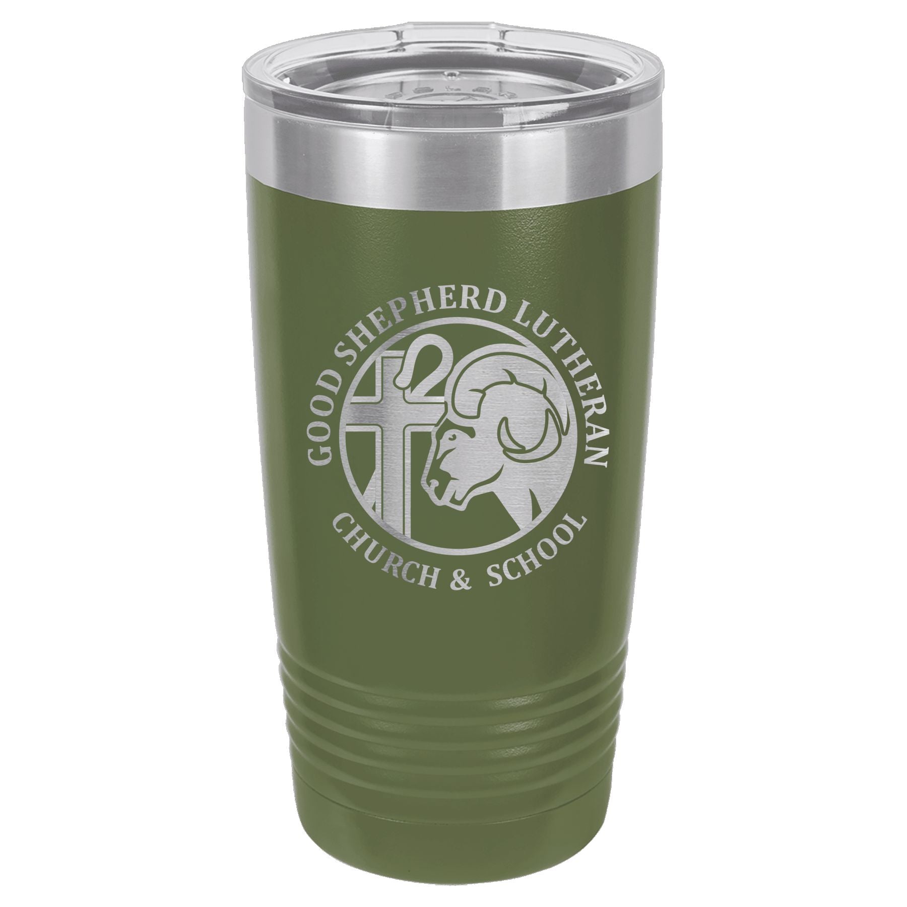 Good Shepherd Engraved 20 oz Ringneck Tumbler