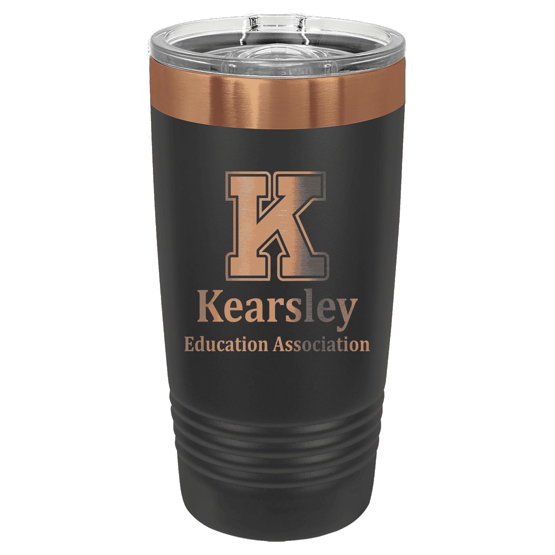 Kearsley Education Association Bronze Engraved 20oz Ringneck Tumbler