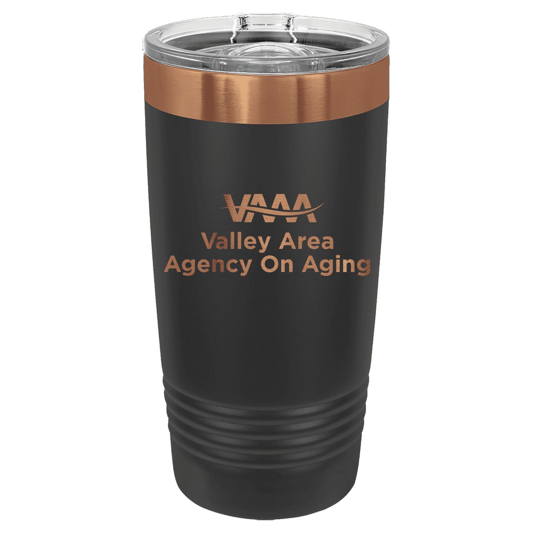 Valley Area Agency on Aging Bronze Engraved 20oz Ringneck Tumbler