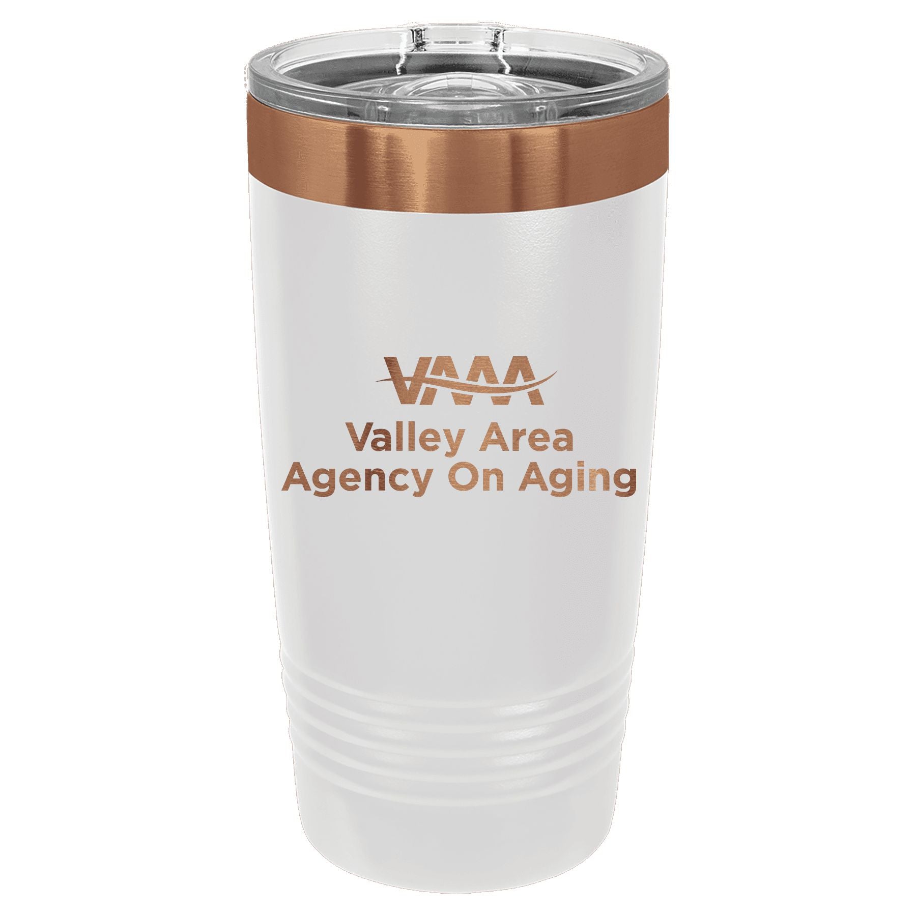 Valley Area Agency on Aging Bronze Engraved 20oz Ringneck Tumbler