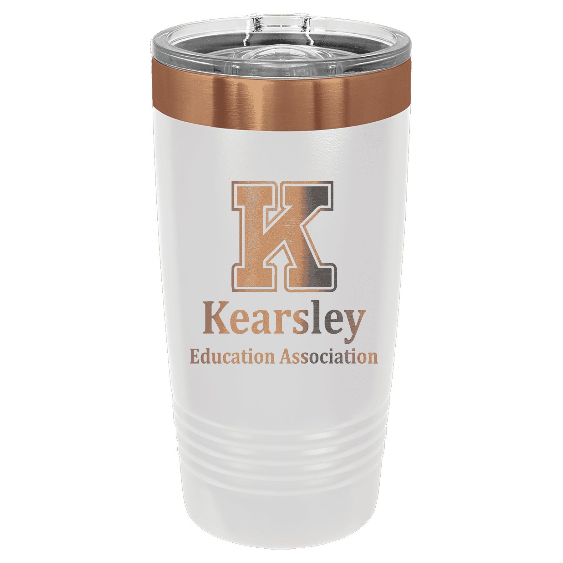 Kearsley Education Association Bronze Engraved 20oz Ringneck Tumbler