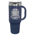 Holy Rosary Engraved 40oz Tumbler with Handle