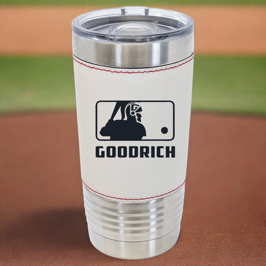 Goodrich Baseball Wrapped Engraved 20oz Tumbler
