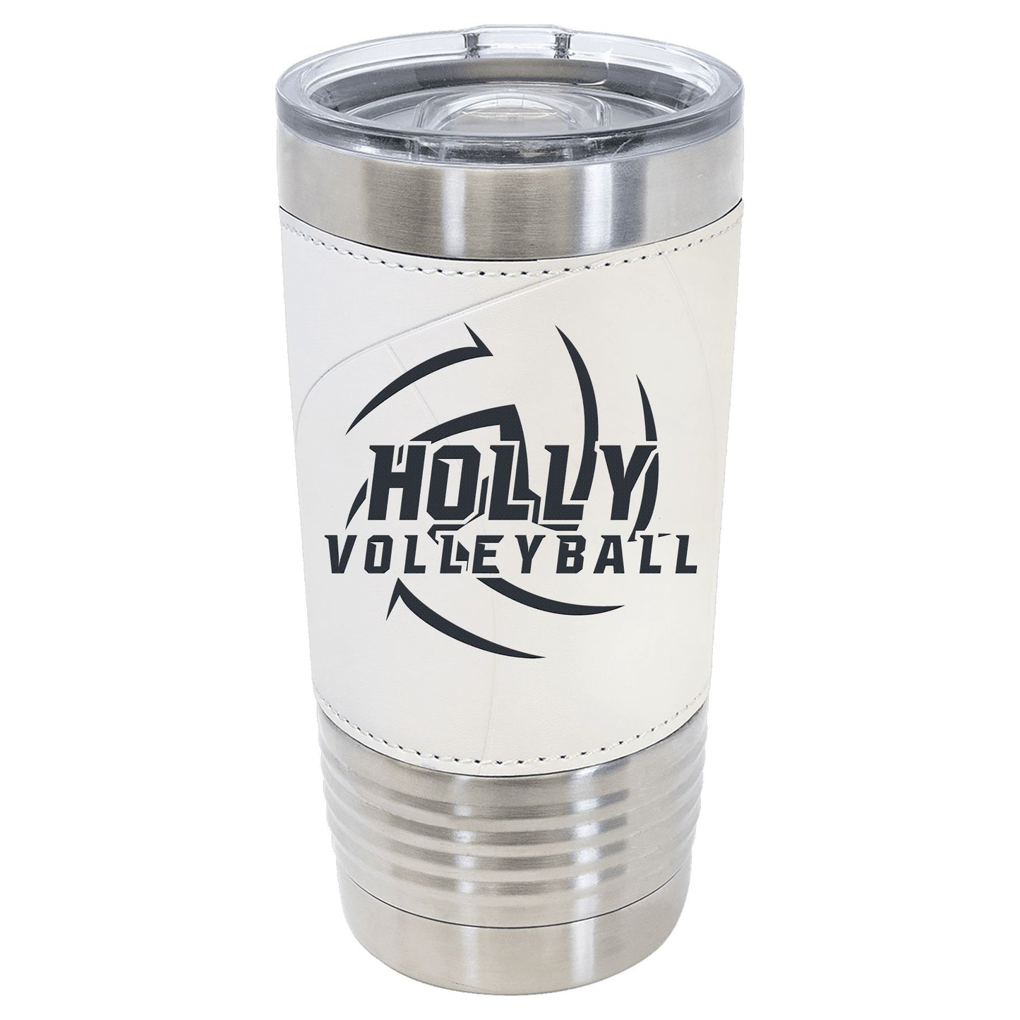 Holly Volleyball Wrapped Engraved 20oz Tumbler