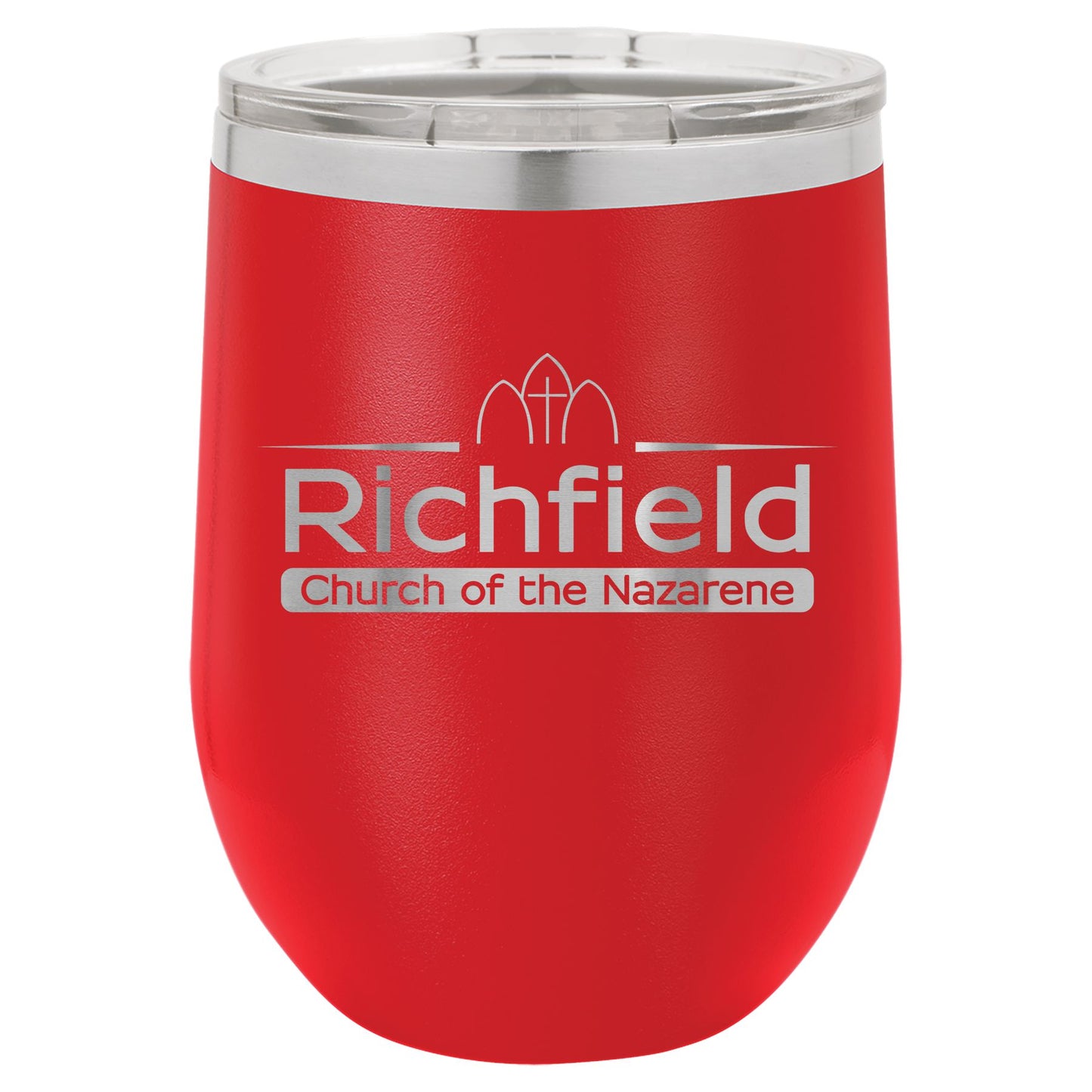 Richfield Church of the Nazarene 12 oz. Vacuum Insulated Stemless Tumbler Sample Set