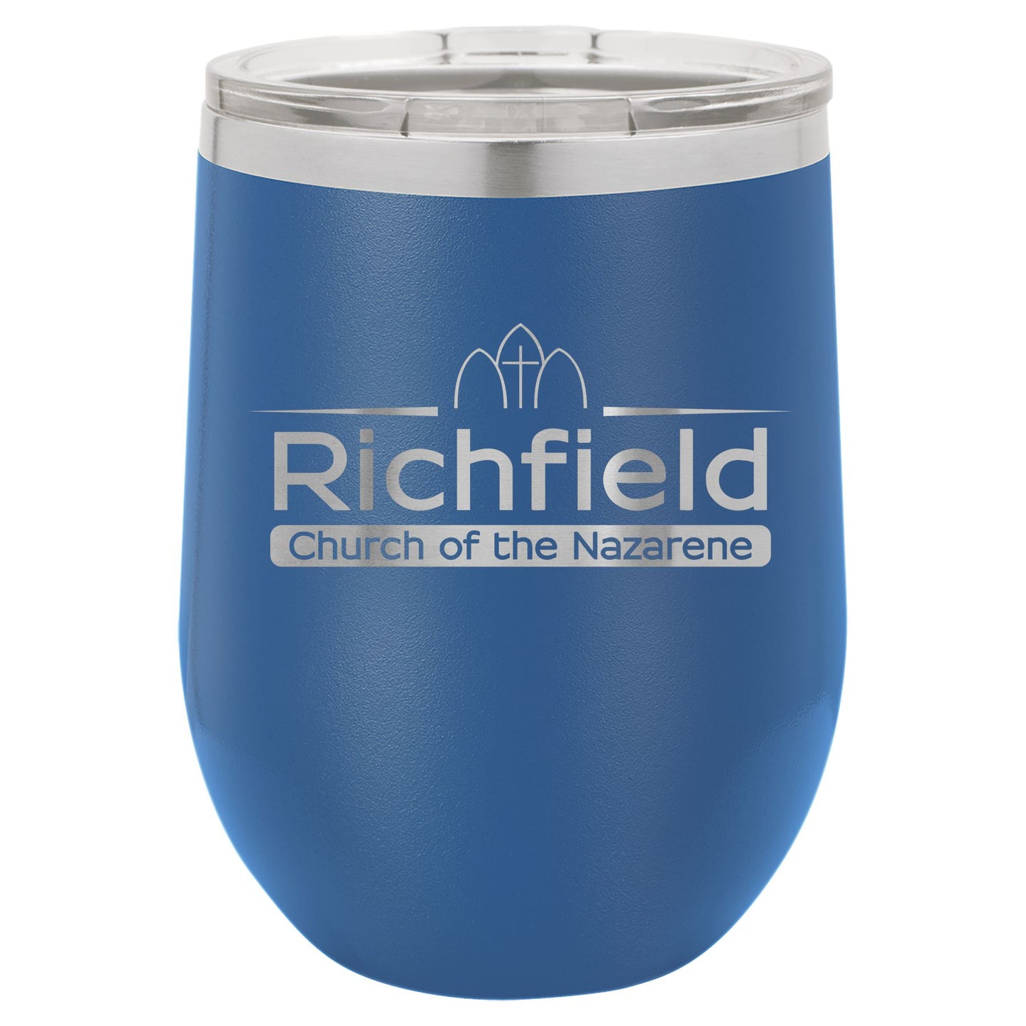 Richfield Church of the Nazarene 12 oz. Vacuum Insulated Stemless Tumbler Sample Set