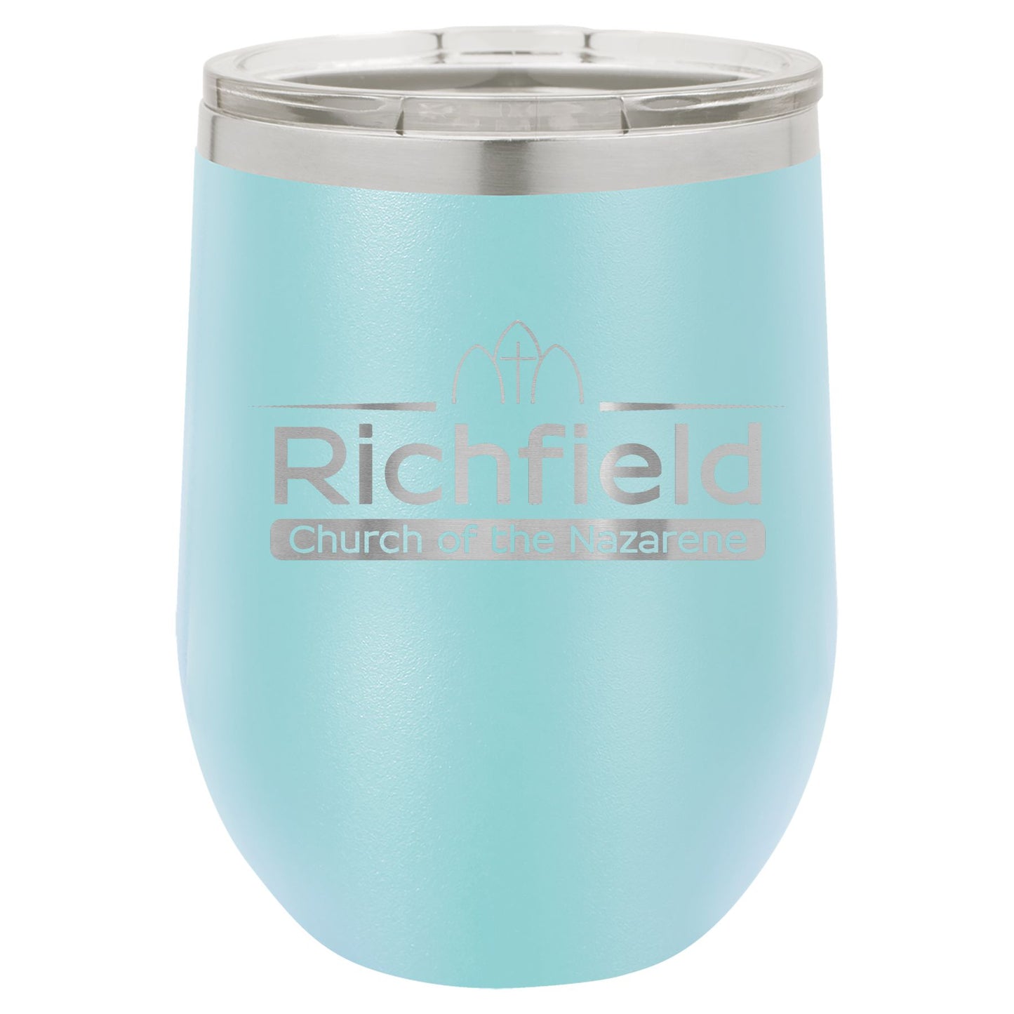 Richfield Church of the Nazarene 12 oz. Vacuum Insulated Stemless Tumbler Sample Set