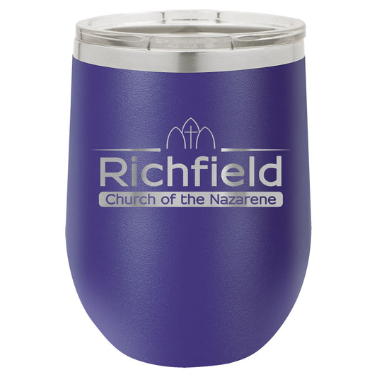 Richfield Church of the Nazarene 12 oz. Vacuum Insulated Stemless Tumbler Sample Set