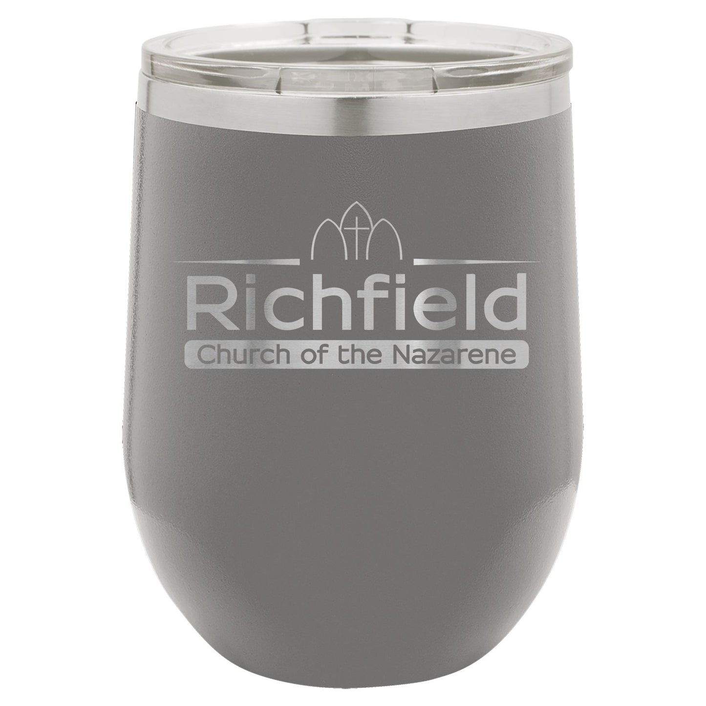 Richfield Church of the Nazarene 12 oz. Vacuum Insulated Stemless Tumbler Sample Set