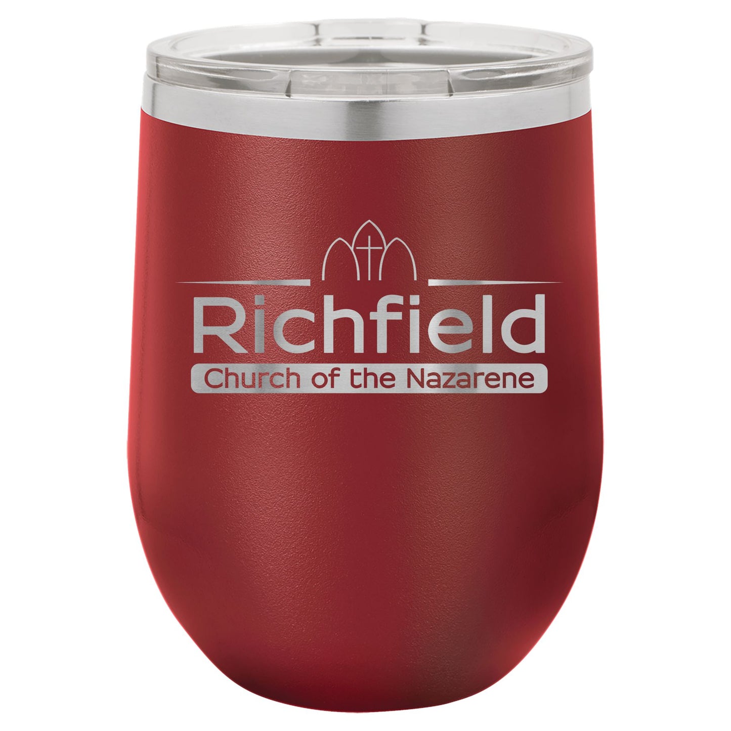 Richfield Church of the Nazarene 12 oz. Vacuum Insulated Stemless Tumbler Sample Set