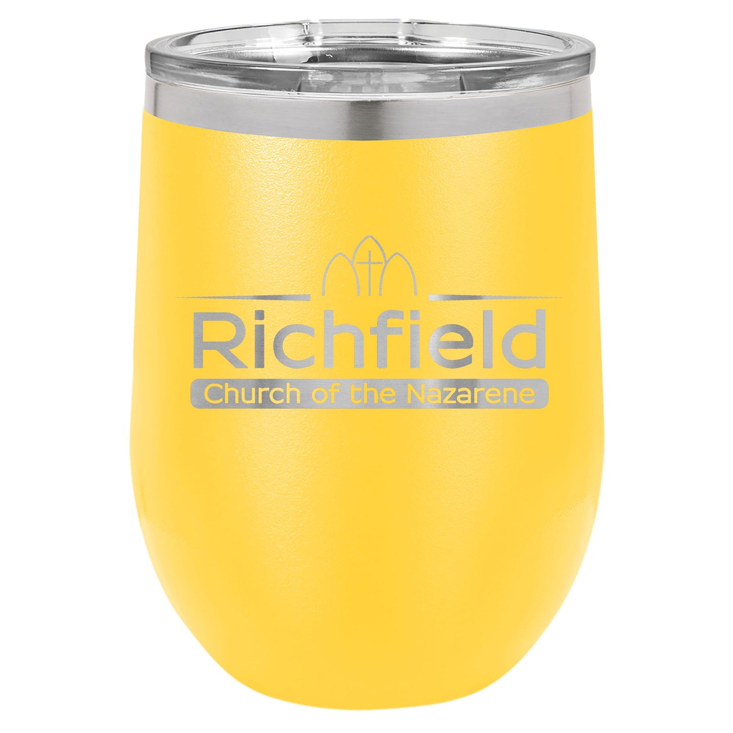 Richfield Church of the Nazarene 12 oz. Vacuum Insulated Stemless Tumbler Sample Set