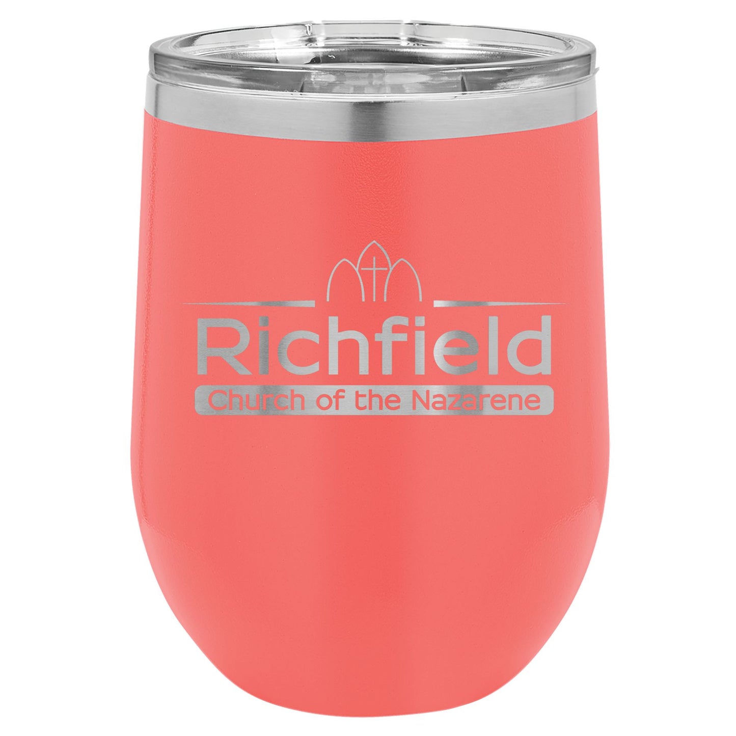 Richfield Church of the Nazarene 12 oz. Vacuum Insulated Stemless Tumbler Sample Set