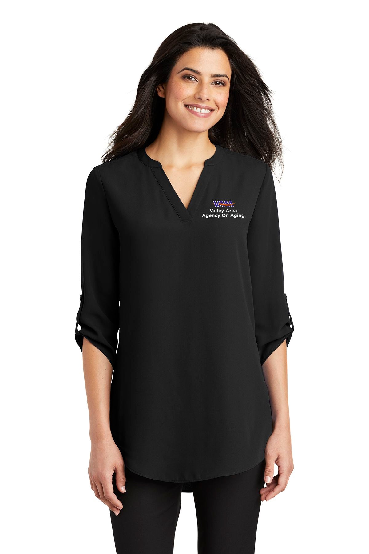 Valley Area Agency On Aging Port Authority ® Ladies 3/4-Sleeve Tunic Blouse