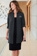 Valley Area Agency On Aging Textured Crepe Long Tunic