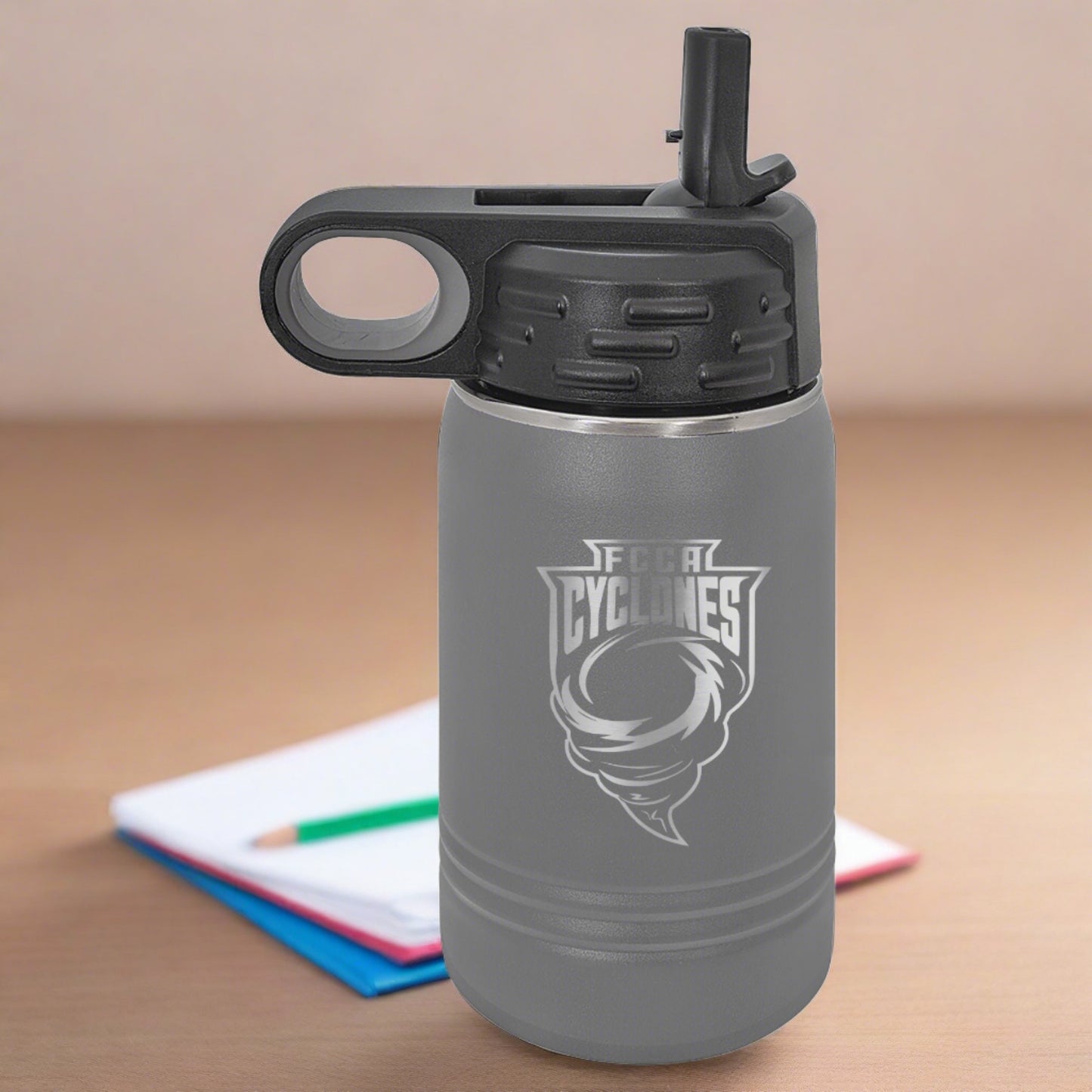 FCCA Engraved 12oz Water Bottle