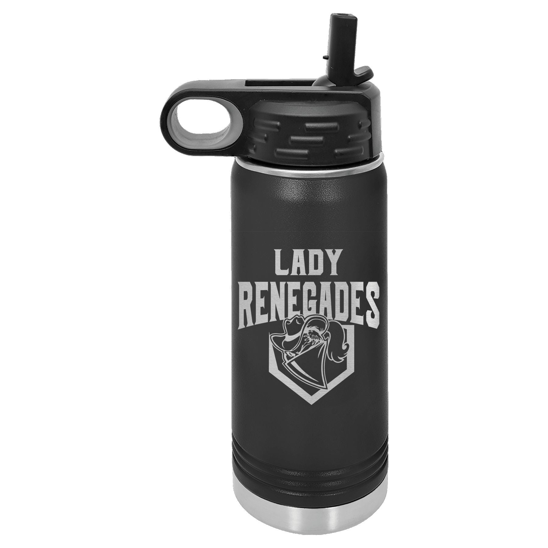 Lady Renegades Engraved 32 oz Water Bottle