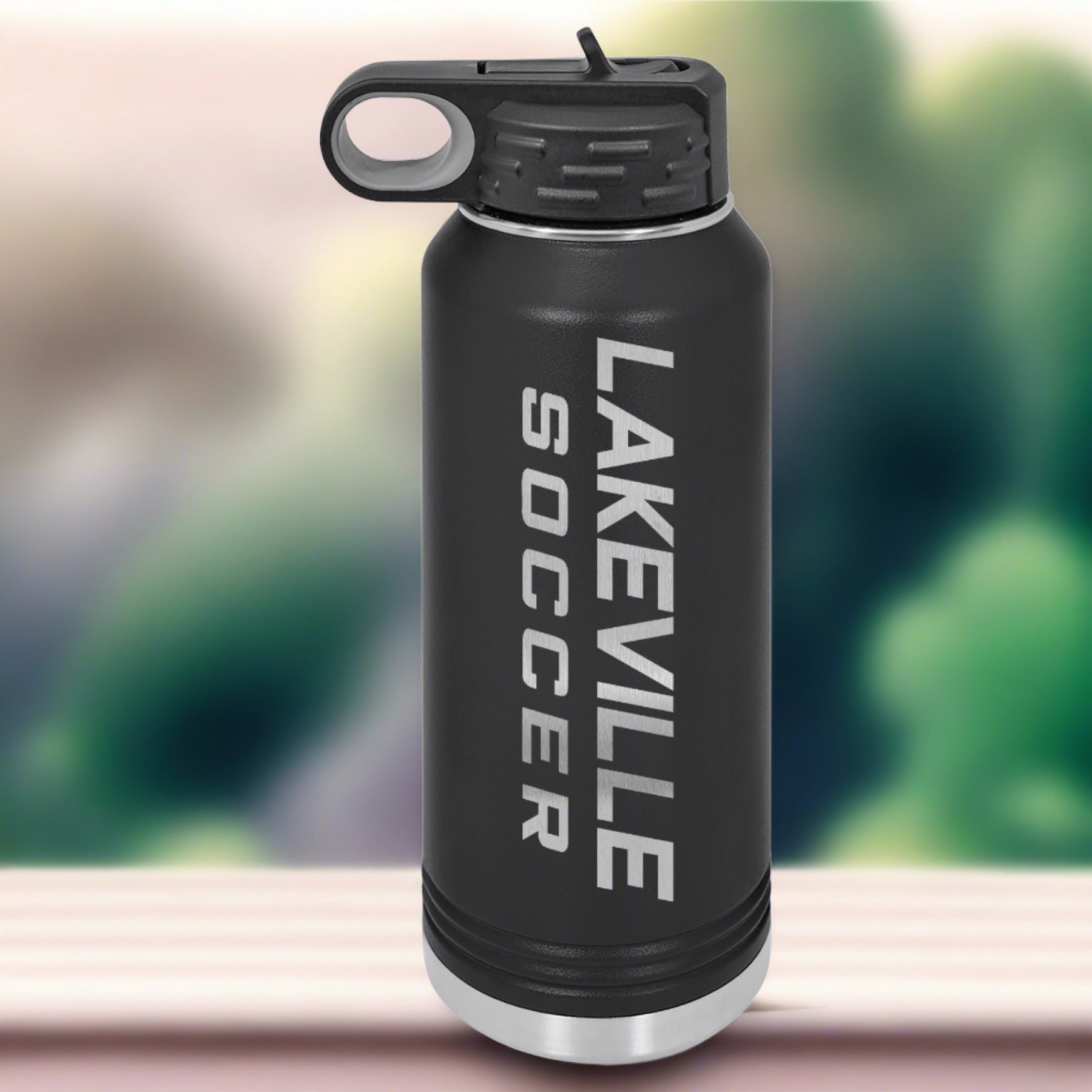 Lakeville Soccer Engraved 32 oz Water Bottle
