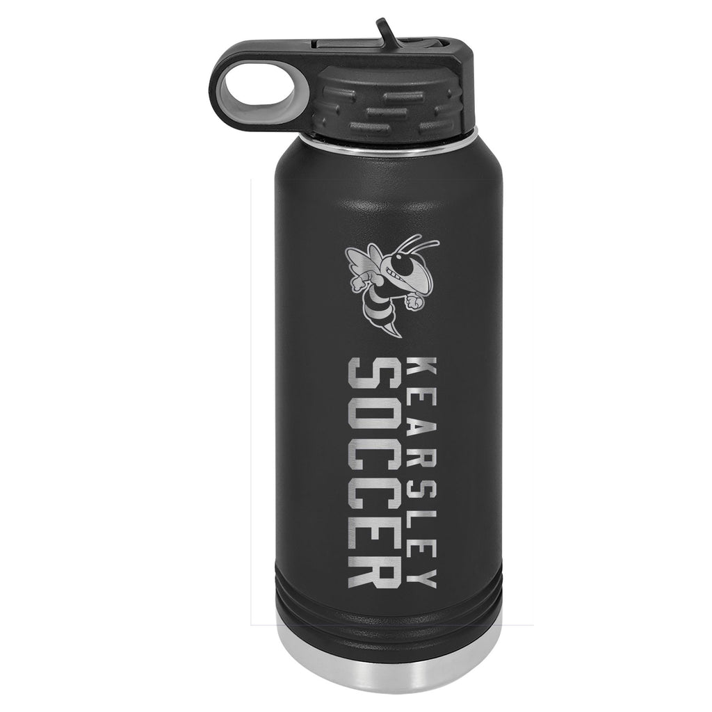 Kearsley Soccer Engraved 32oz Water Bottle