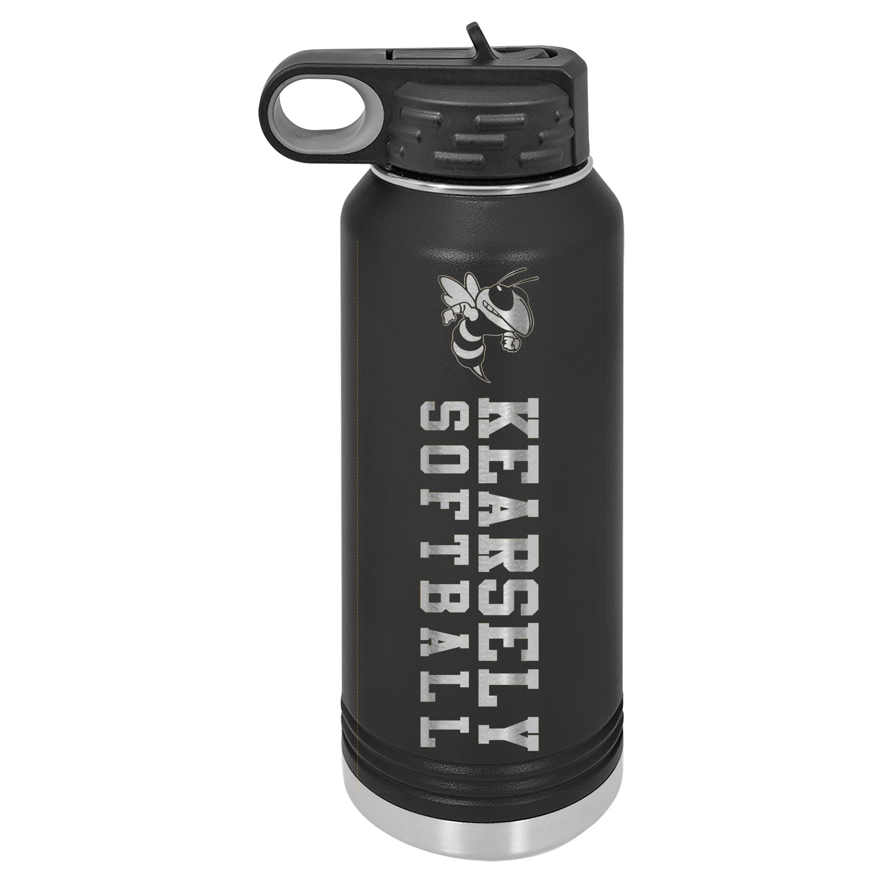 Kearsley Softball Engraved Water Bottle