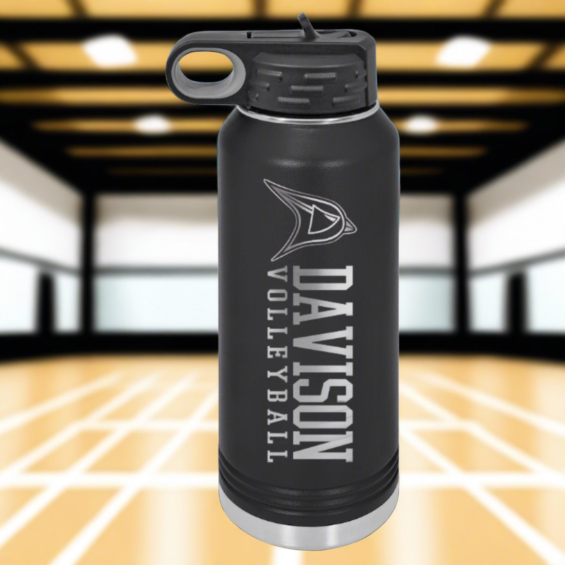 Davison Volleyball Engraved 32 oz Water Bottle