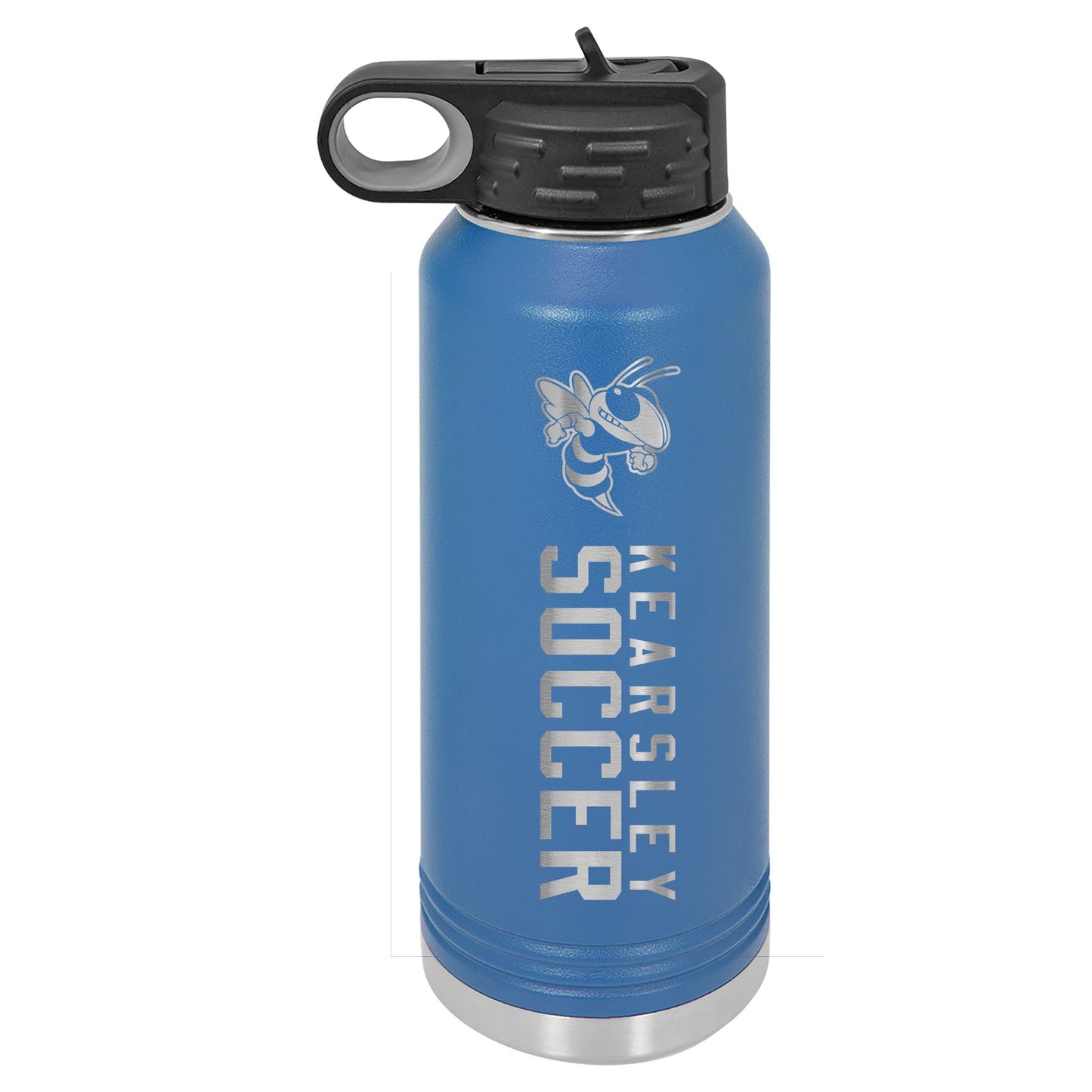 Kearsley Soccer Engraved 32oz Water Bottle